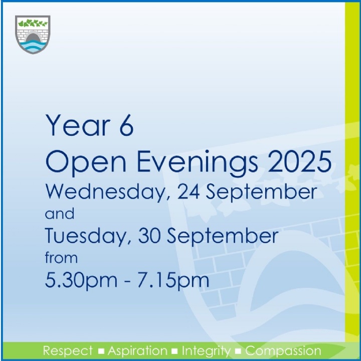  Year 6 Open Evenings 2025 